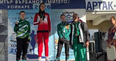Сребърен медал за Симона Арабаджийска от СКЛА Хермес 888 (Пазарджик) Сребърен медал за Симона Арабаджийска от СКЛА Хермес 888 (Пазарджик)